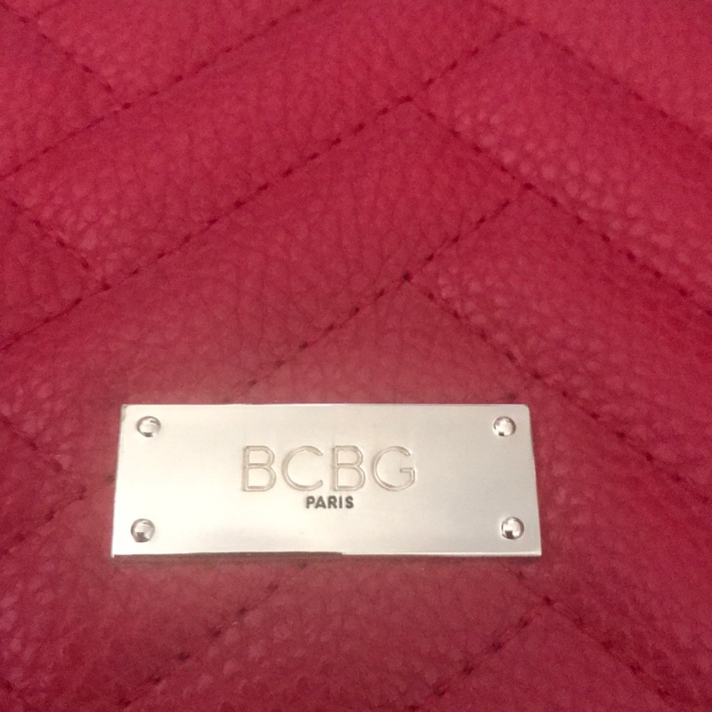 BCBG Mini Quilted Bag with Woven Chain- NWT - Picture 3 of 6